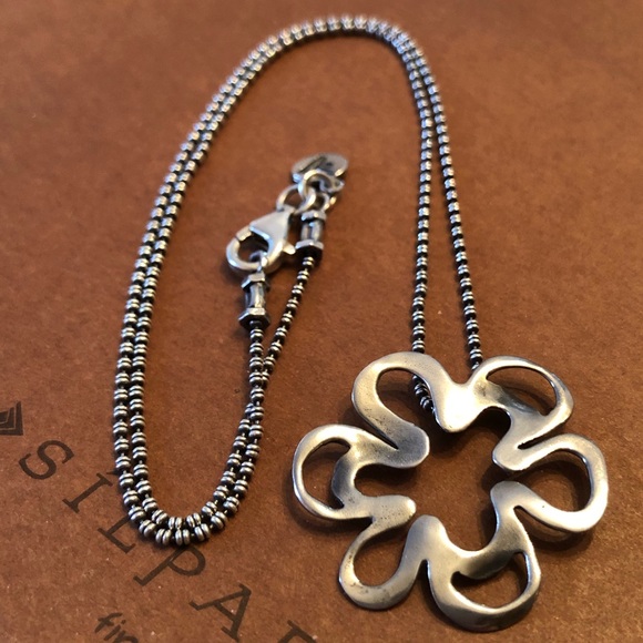 silpada flower necklace